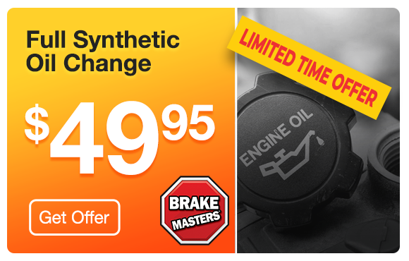 Brake Masters River Cities Full Synthetic Oil Change Coupon